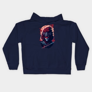 Shinobi Beast - Diseños de animales ninjas Kids Hoodie